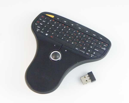 Rato combinado sem fio do ar do teclado N5901 mini 2.4G e do rato com o trackball para o Desktop