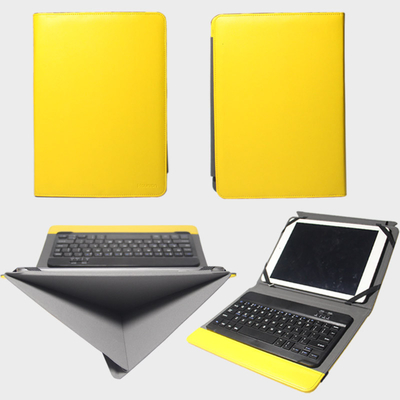 caixa do teclado de Bluetooth de 10 polegadas para o andróide, &amp do iOS; Marque o PC com os quatro elásticos fixam a tabuleta