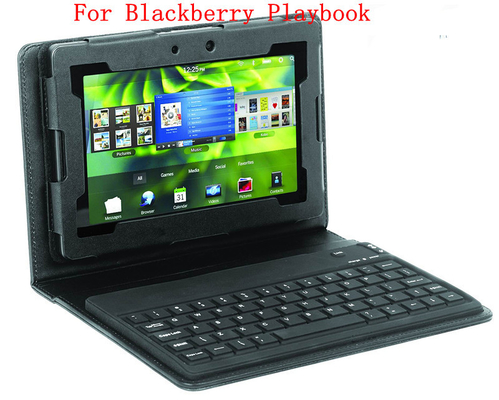 Caixa de couro protetora à moda do teclado do silicone do plutônio Bluetooth para o CE do manual de Blackberry